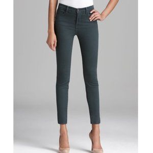 J Brand Maria High Rise Skinny Jeans Tourmaline 28